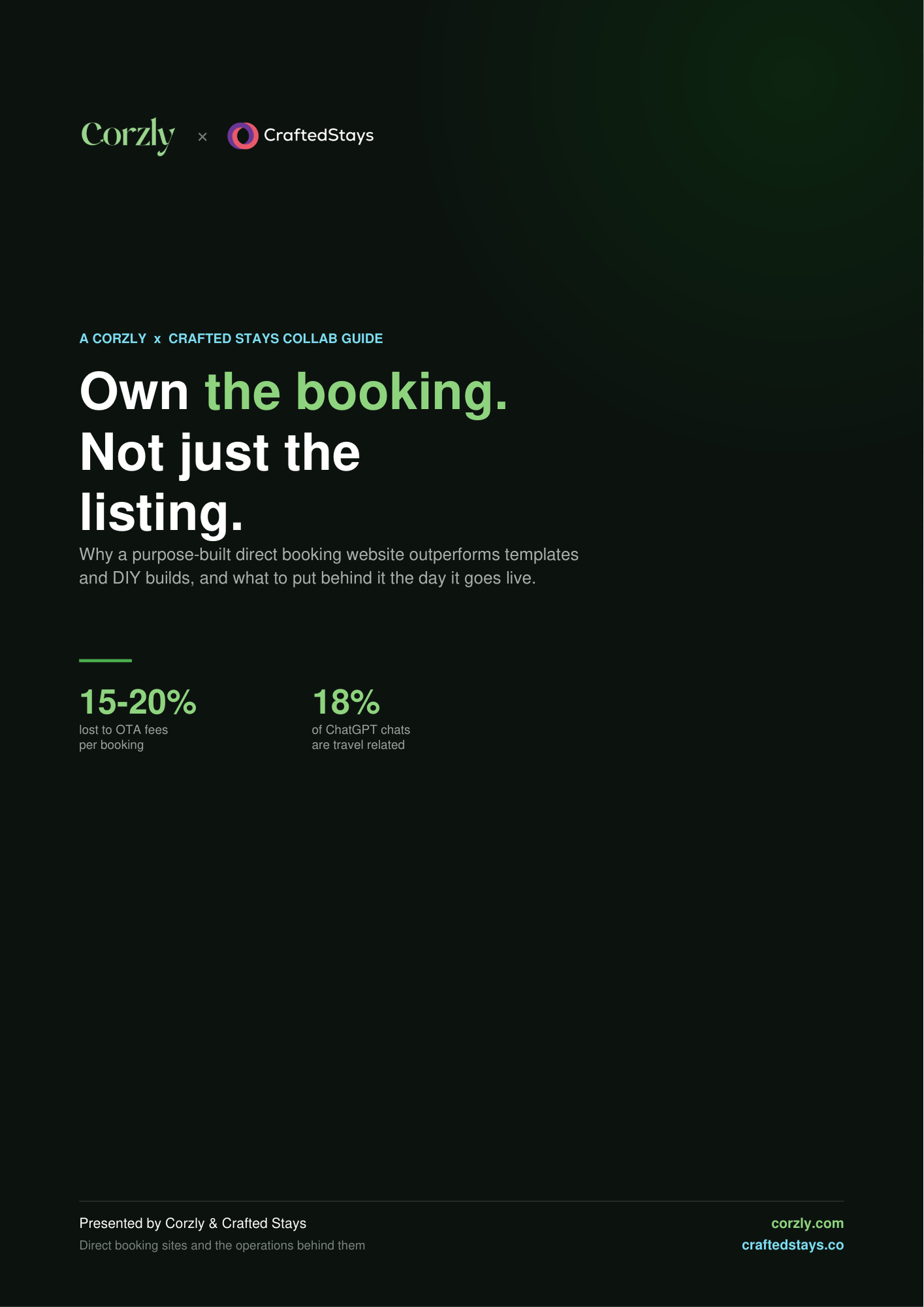 Direct Booking Website Guide cover