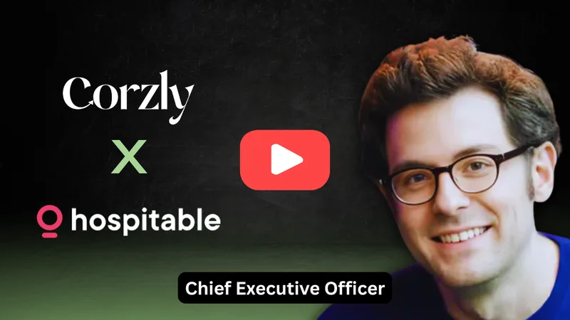 Corzly x Hospitable episode with Pierre, Chief Executive Officer